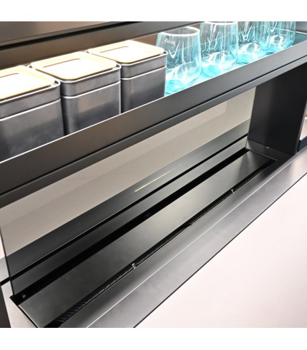 200cm Downdraft Cooker Hood - With Gourmet Station