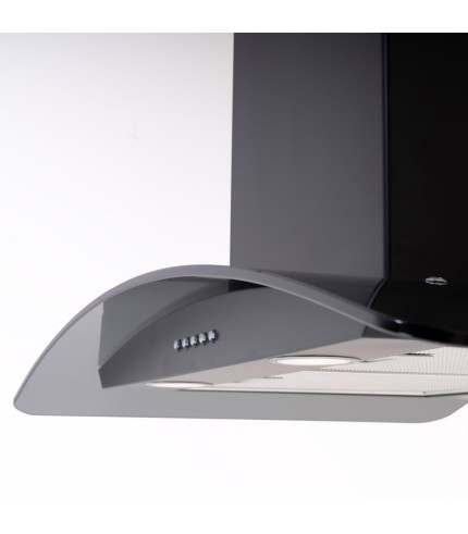 Curved Glass - Island Cooker Hood - Options
