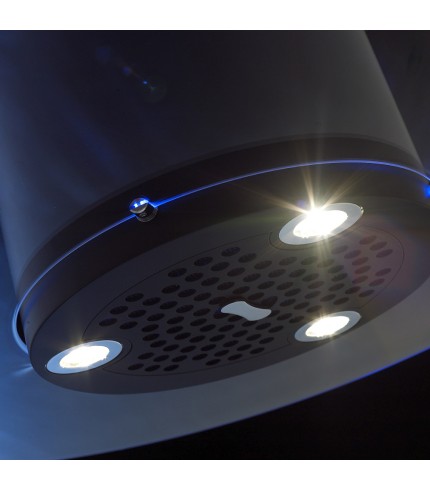 Round Glass - Island Cooker Hood - Options