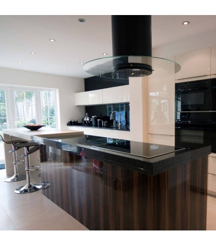 Round Glass - Island Cooker Hood - Options
