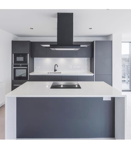 Flat Glass - Island Cooker Hood - Options