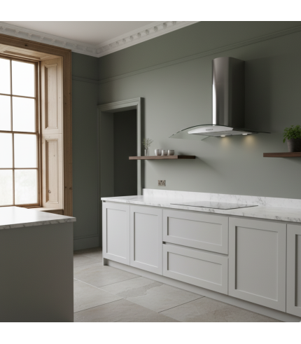 Curved Glass Wall Hood - Options