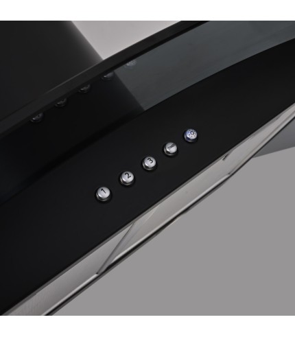 Curved Glass Wall Hood - Options