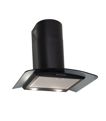 Curved Glass Wall Hood - Options