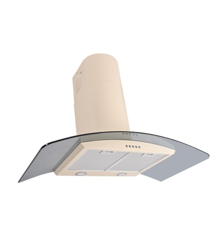 Curved Glass Wall Hood - Options