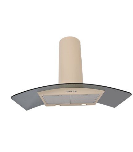 Curved Glass Wall Hood - Options