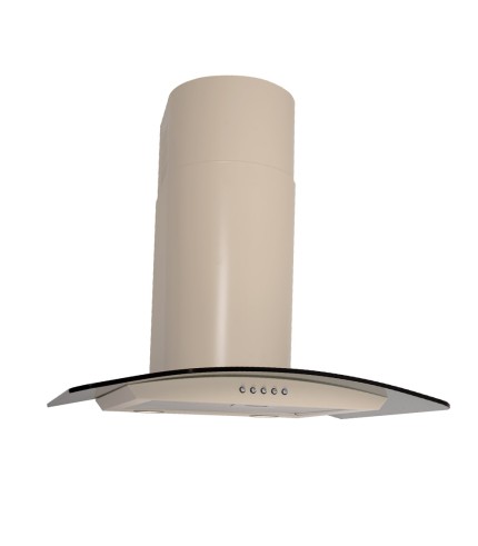 Curved Glass Wall Hood - Options