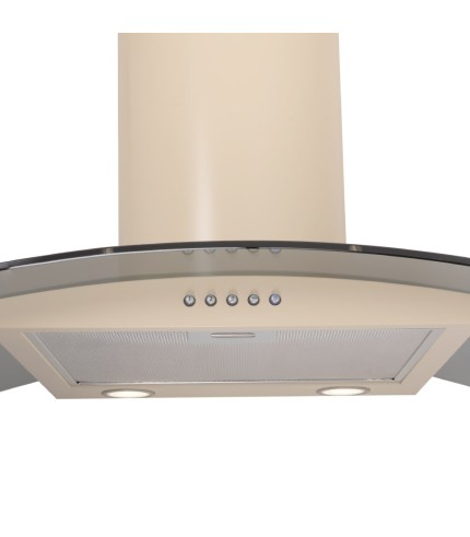 Curved Glass Wall Hood - Options