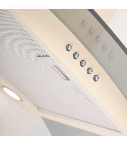 Curved Glass Wall Hood - Options