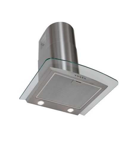 Curved Glass Wall Hood - Options