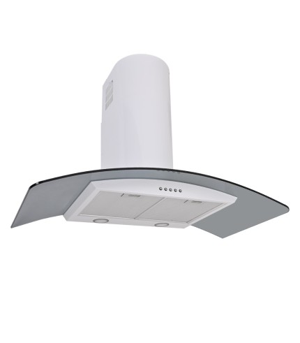 Curved Glass Wall Hood - Options