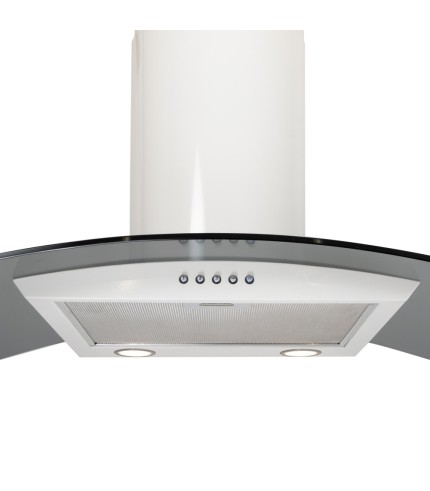 Curved Glass Wall Hood - Options
