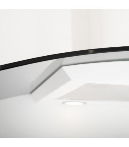 Curved Glass Wall Hood - Options