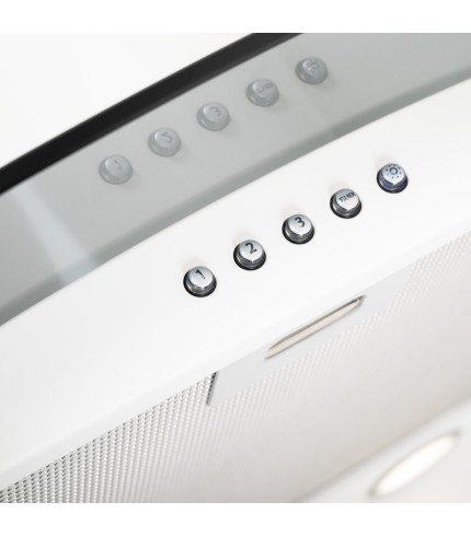 Curved Glass Wall Hood - Options