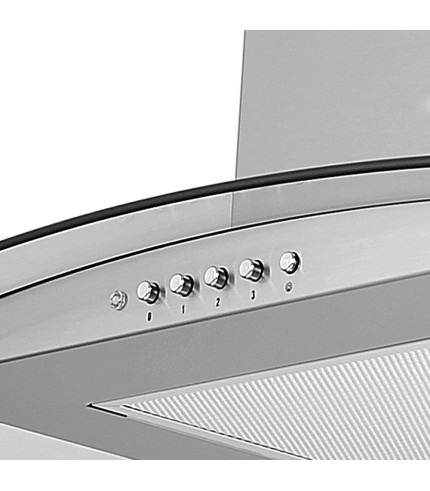 Artis - Trade-Line Curved Glass Wall Hood - Options