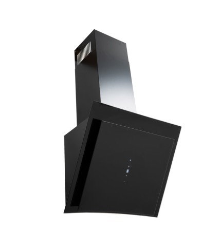 Curva - Premium Angled Black Glass Wall Hood - Options