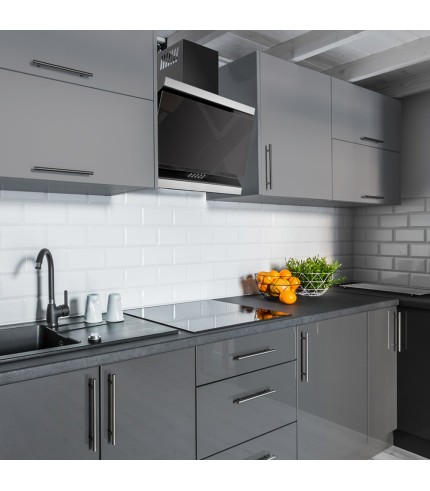 Ison - Trade-Line Angled Black Glass Hood - Options