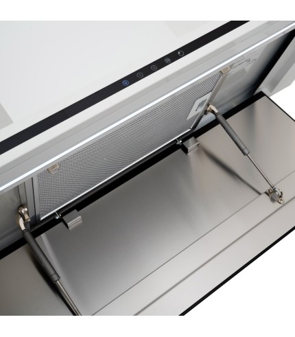 Linea - 150mm Wall Mounted Cooker Hood - White - End Of Line