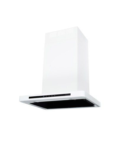 Linea - Designer Black Glass Door Wall Hood - Options