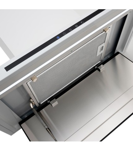 Linea - 150mm Wall Mounted Cooker Hood - White - End Of Line