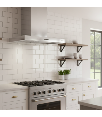Lusso - Professional Range Wall Hood - Options