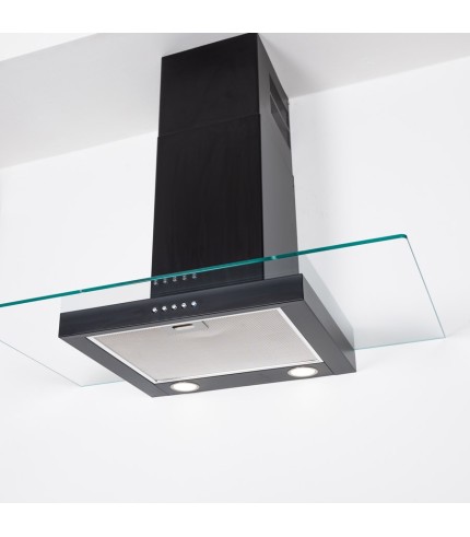 Flat Glass Wall Hood - Options