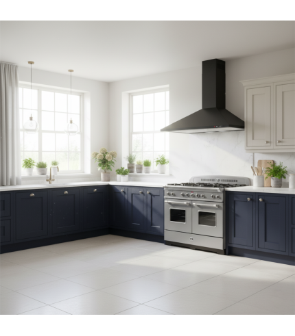 Pyramid - Traditional Chimney Wall Hood - Options