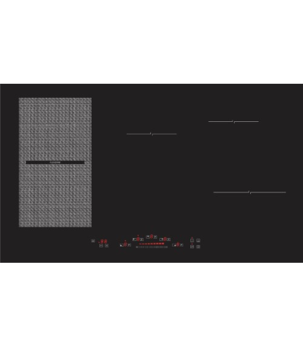 90cm 5 Zone Induction Hobs