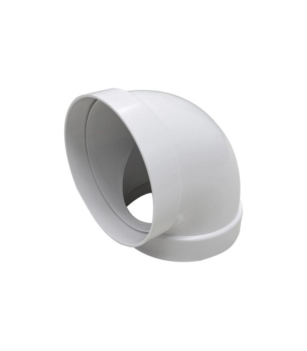 125mm (5") 90° Round Ducting Pipe Elbow