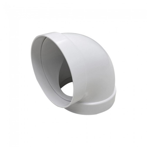 125mm (5") 90° Round Ducting Pipe Elbow