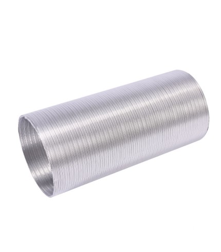 125mm (5") Aluminium Semi Rigid Hose 1.5 Metres