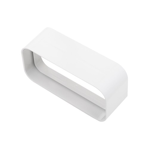 100mm x 60mm Flat Tube Inline Connector collar