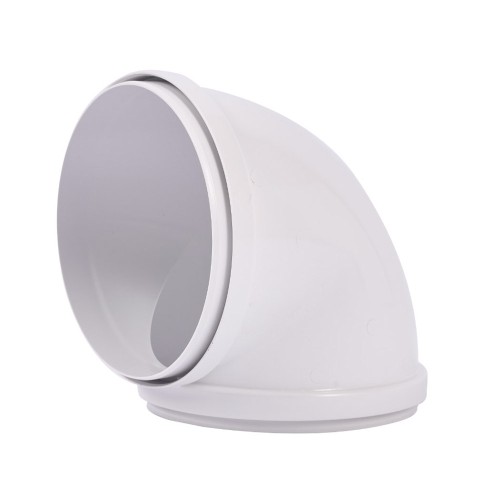 150mm (6") 90° Round Ducting Elbow