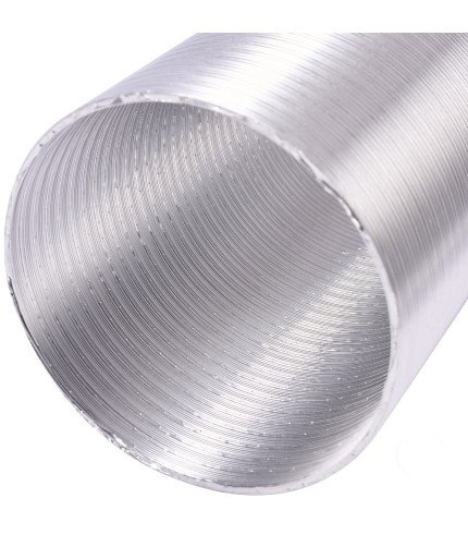 150mm (6") Aluminium Semi Rigid Hose 3m