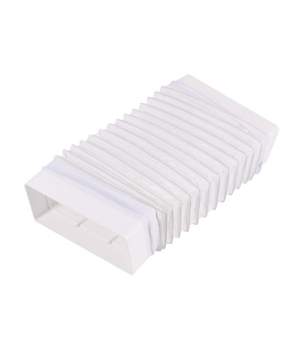 220mm x 90mm (6") Flat PVC Flexi Ducting Hose