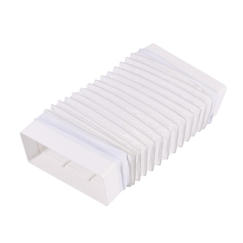 220mm x 90mm (6") Flat PVC Flexi Ducting Hose