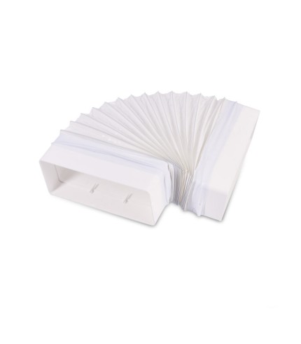 220mm x 90mm (6") Flat PVC Flexi Ducting Hose