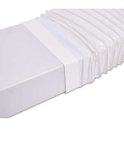 220mm x 90mm (6") Flat PVC Flexi Ducting Hose