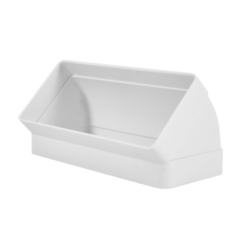 220mm x 90mm (6") 45° Vertical Ducting Elbow