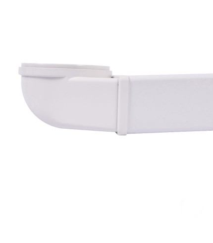 220mm x 90mm Round To Rectangular 90° Elbow