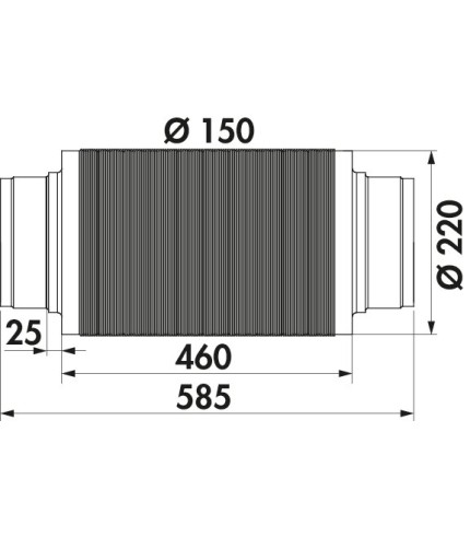 Inline Ducting Silencer - Options