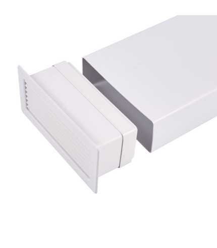 Rectangular UPVC Wall Vent - Options