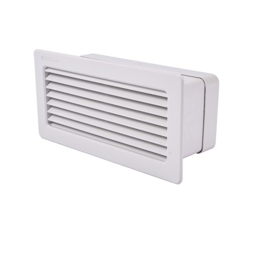 Rectangular UPVC Wall Vent - Options