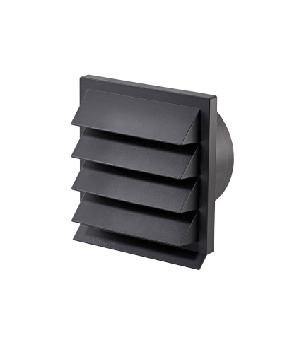 Louvred External Wall Vents - Various Colours