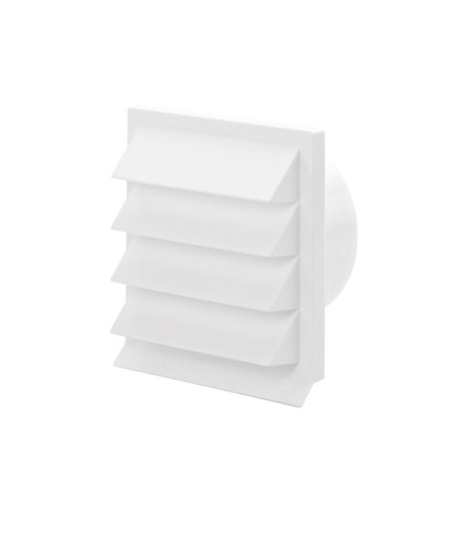 Louvred External Wall Vents - Various Colours