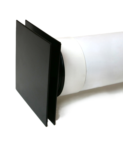 Square Steel Wall Vent - Options