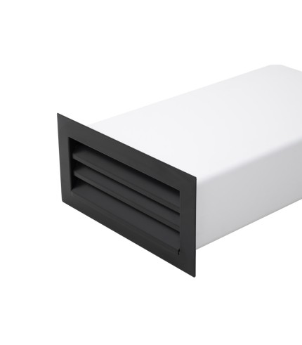 Rectangular Steel Plinth Or Wall Vent - Options