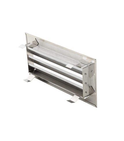Rectangular Steel Plinth Or Wall Vent - Options