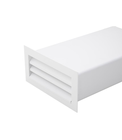 Rectangular Steel Plinth Or Wall Vent - Options