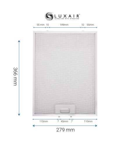 Metal Grease Filter 279mm x 366mm